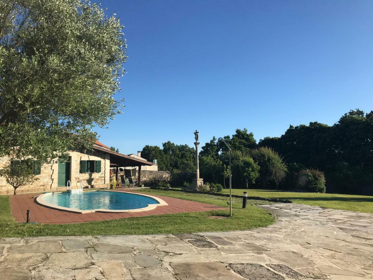 Casa Rústica Piscina, Apartadiño Pobra Do Caraminal Exterior foto